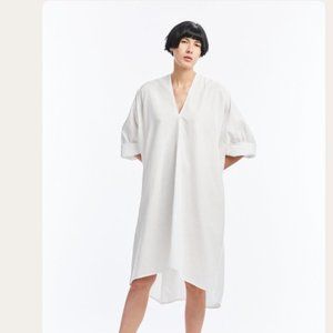 Miranda Bennett Muse Dress White Linen Size 2 (L/XL)